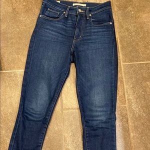 levi's mile high skinny unbasic blue